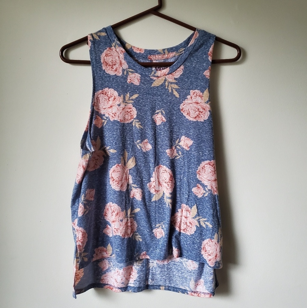 Floral Van's Tank Top